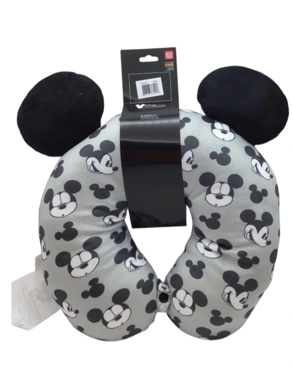 Disney Mickey Mouse Ears Nap Travel Pillow (NWT)